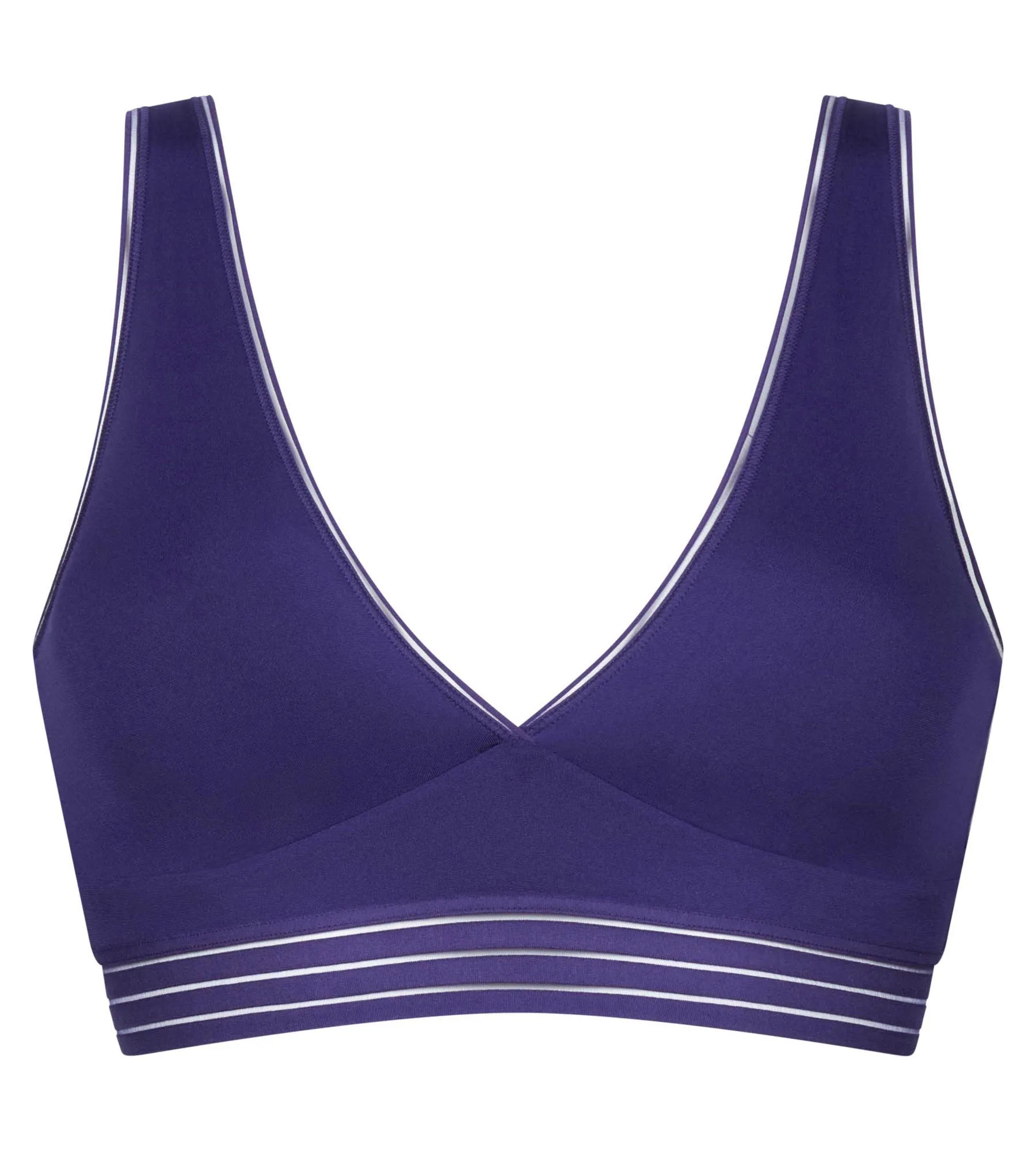 Soutien-gorge triangle sans armature en microfibre Violet Oh My Dim’s