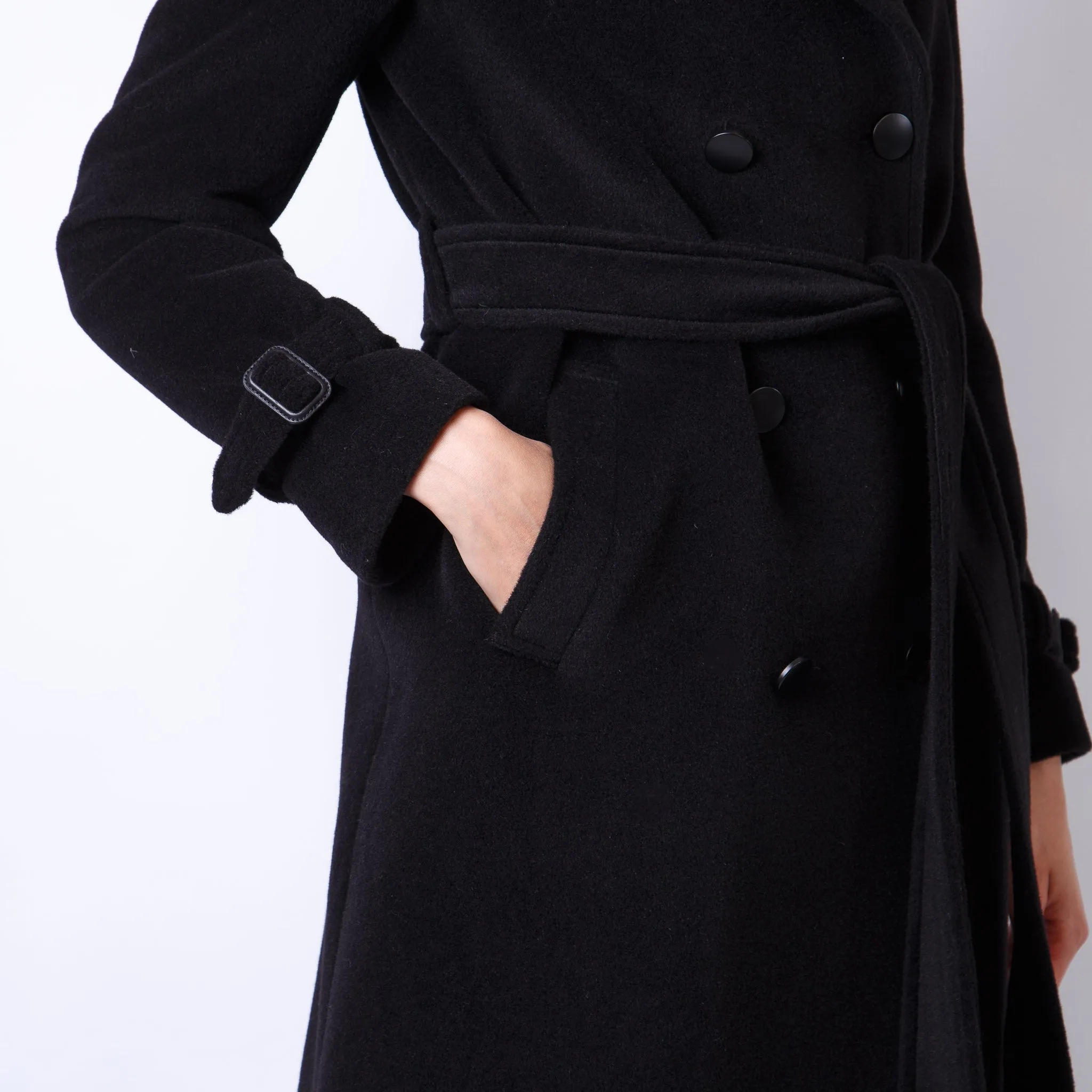 TAGLIATORE COAT LUANNE-D70015 N1389 BLACK