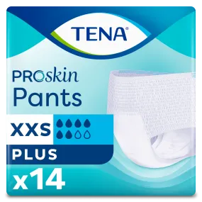 TENA ProSkin Pants Plus XXS 14 - Comfortabele incontinentiebroekjes voor optimale bescherming