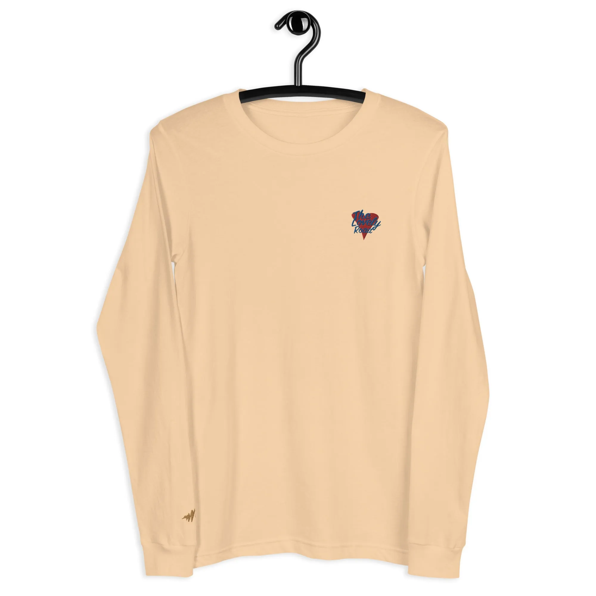 The Lovely Road | Embroidered Unisex Long Sleeve Tee