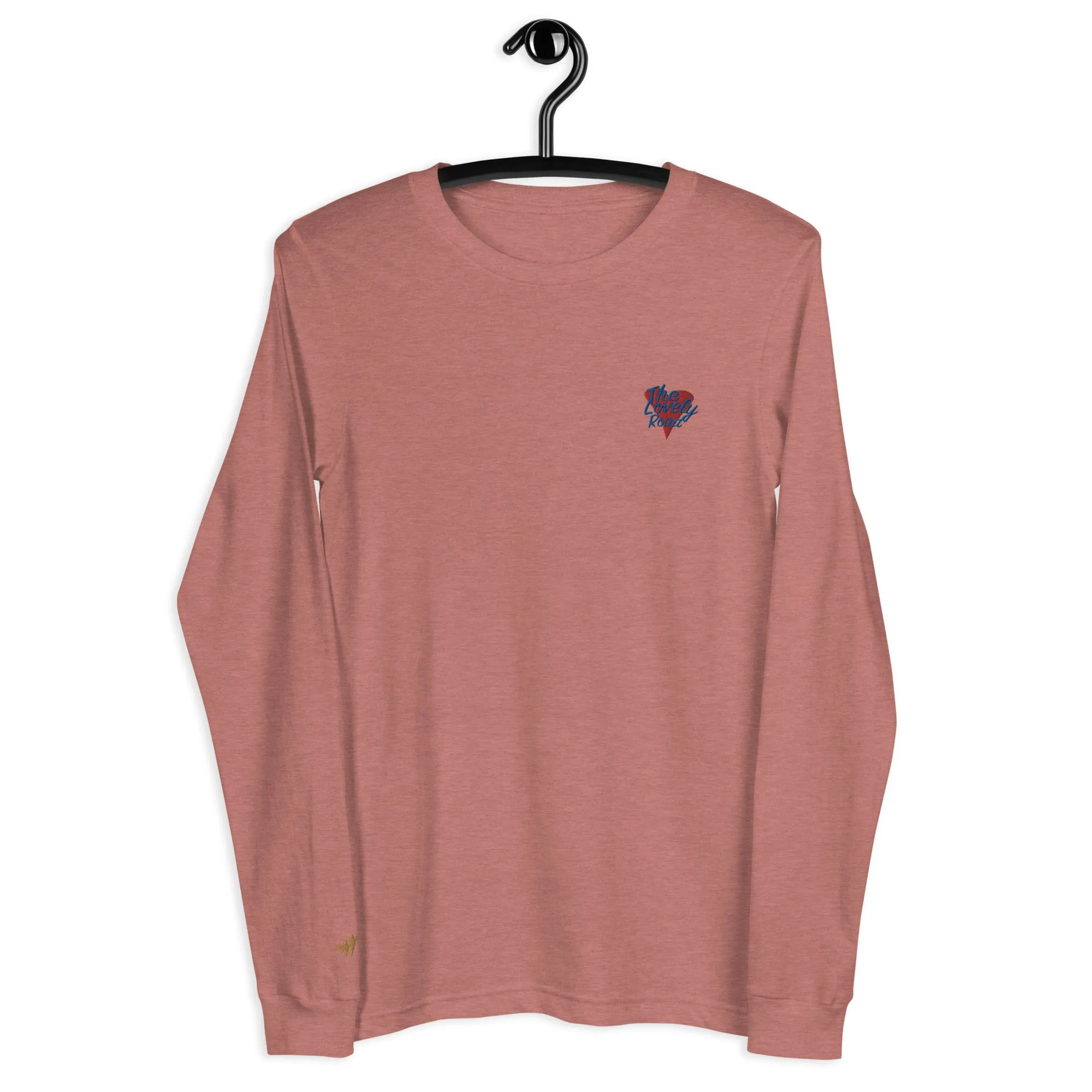 The Lovely Road | Embroidered Unisex Long Sleeve Tee