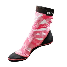 Tilos Beach Soccer Socks 2.5mm (Floral Pink)