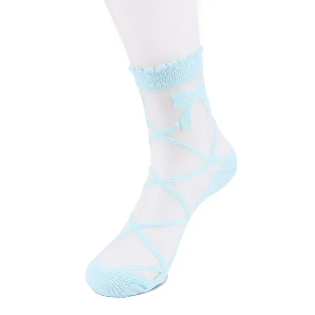 Transparent Princess Socks