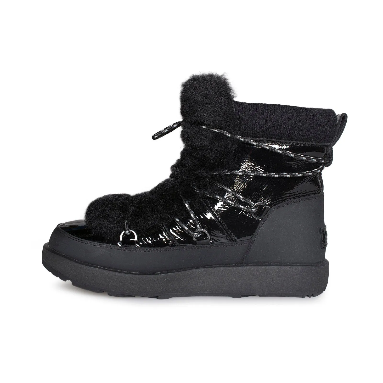 UGG Highland Waterproof Black Boots - Women's