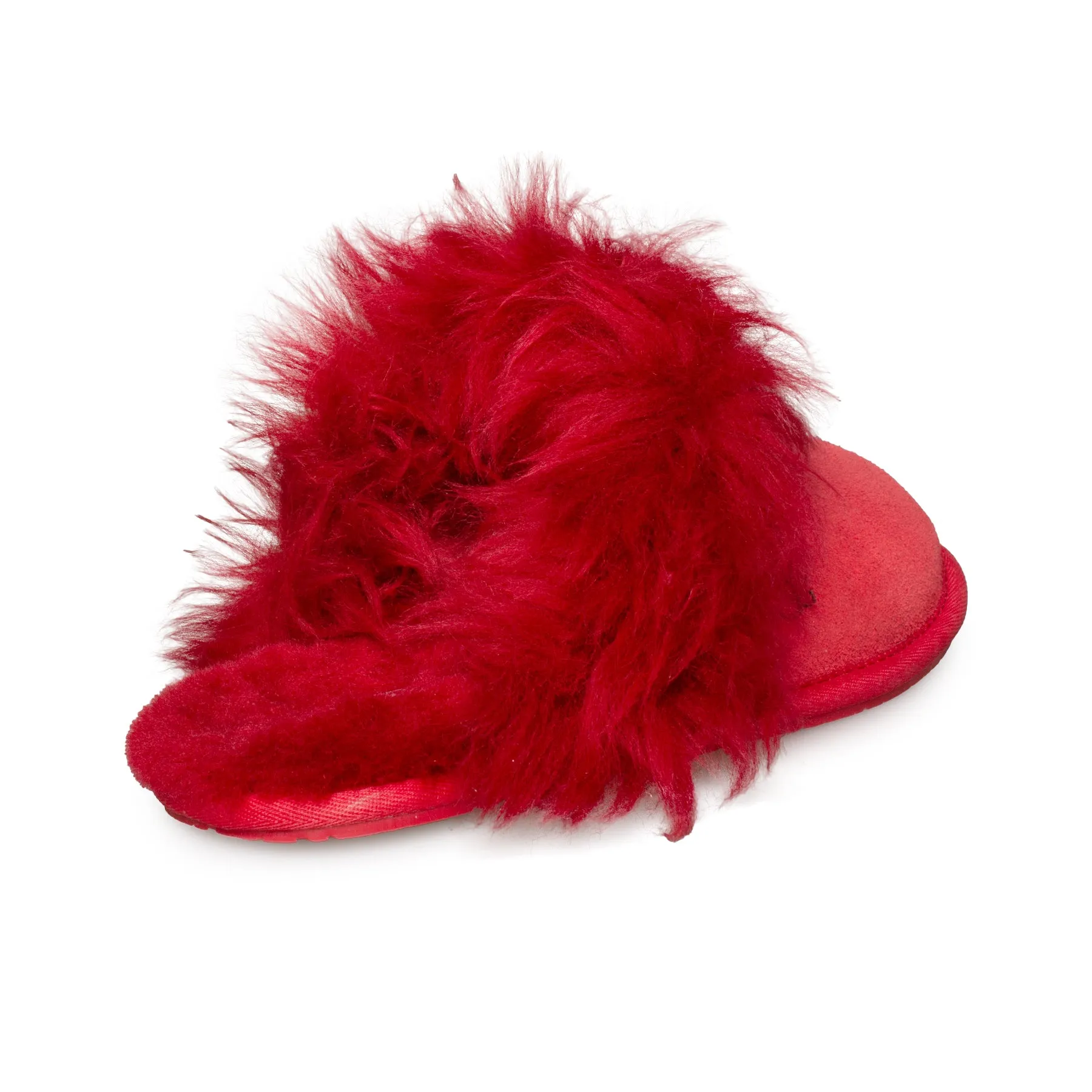 UGG Scuff Sis Ribbon Red Slippers - Women's