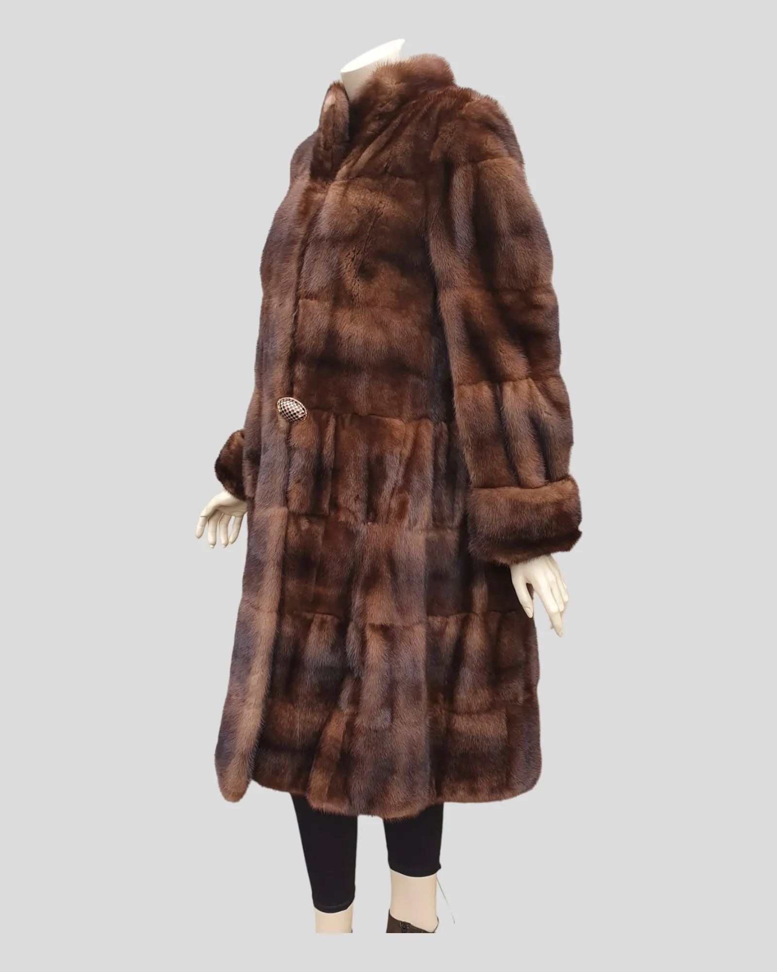 Vintage Lunaraine Mink Fur ⅞ Coat -L