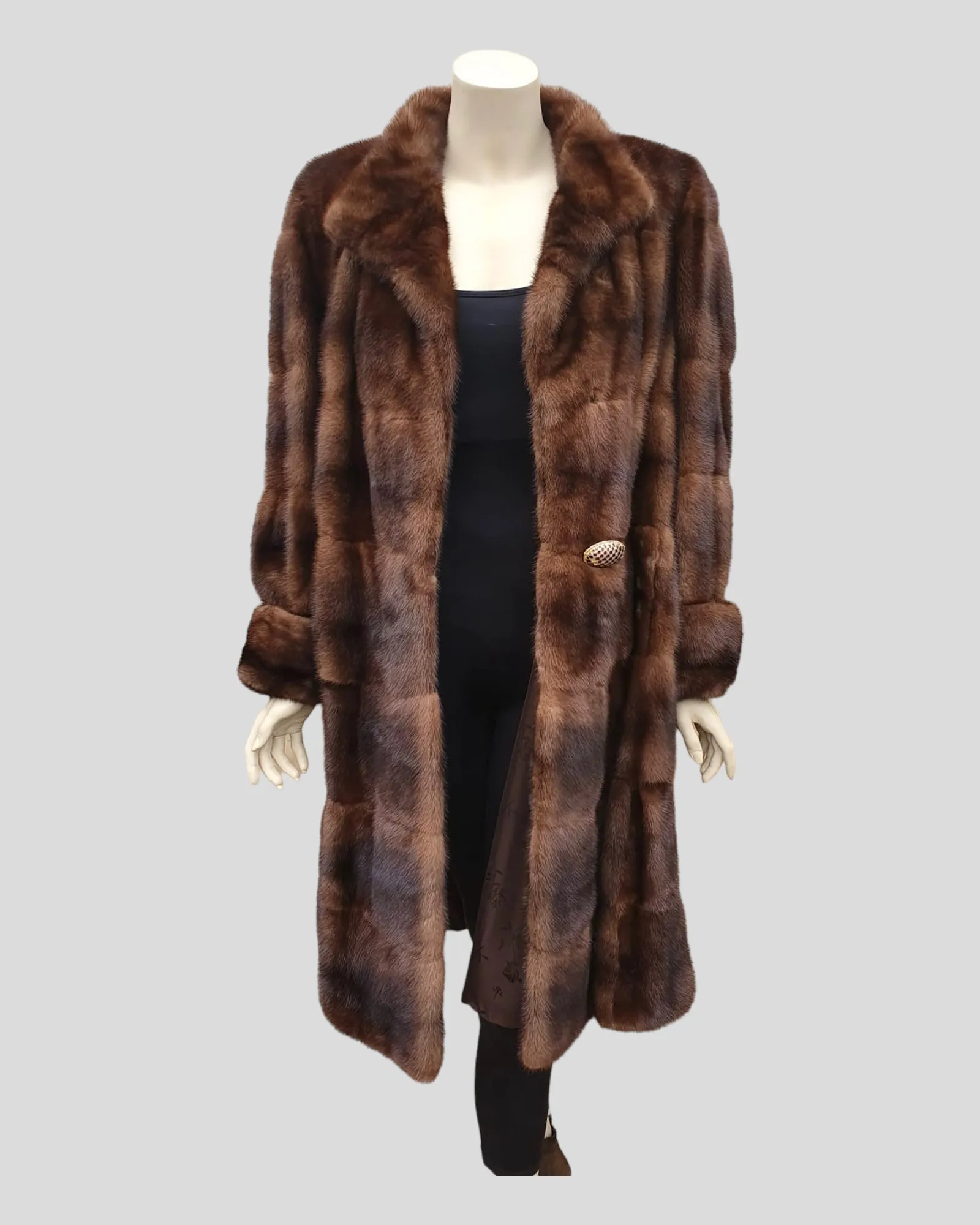 Vintage Lunaraine Mink Fur ⅞ Coat -L