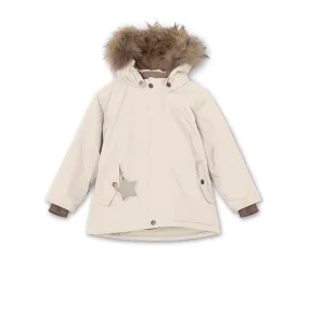 Wally winter jacket fur Angora Cream